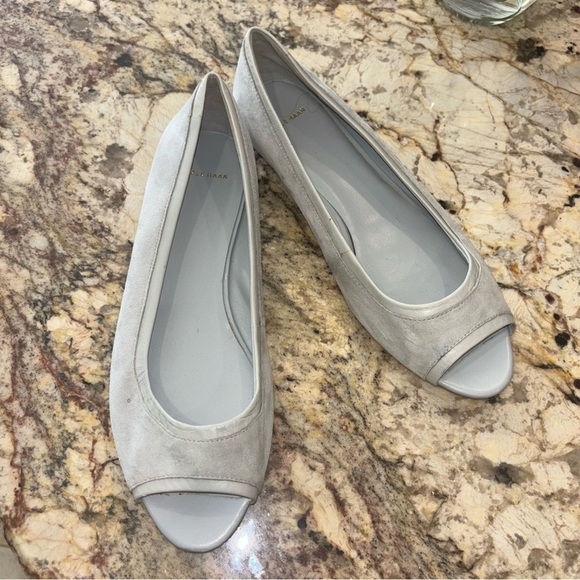 Cole Haan Gray/Blue Loafers Comfortable Flats - Picture 10 of 10